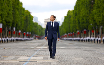 Macron accélère la hausse des dépenses de défense face à une "liberté menacée"