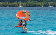 Raiatea, coup d'envoi pour les kite camps de Kite &amp; Wing Spirit