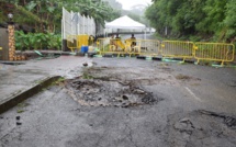 Intempéries : la route de Erima reste déviée 