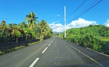 ​La route du lycée Taiarapu Nui rénovée