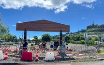 À Punaauia, le marché municipal sort de terre