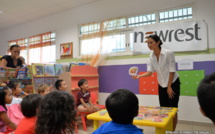 Les enfants apprennent à bien manger à Papara