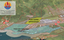 Le futur centre administratif de Taravao se dessine