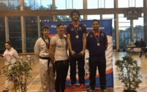 Taekwondo : Waldeck Defaix et Teddy Teng, champions de France Universitaire