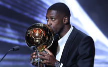 Ousmane Dembélé remporte le Ballon d'Or