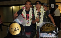 Boxe Thaï : Aito Lenoir et Eddy Bellais décrochent leurs ceintures