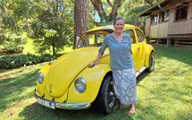 Wendy Pratt et sa fidèle Coccinelle