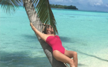 Yolanda Hadid publie des photos de ses vacances au fenua