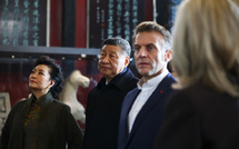 "Ne cédez pas aux sirènes de la division", lance Macron à la fin de son voyage en Chine