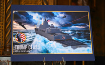 Trump annonce une nouvelle classe de navires de guerre portant son nom