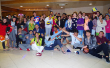 La Déléguée de la Polynésie française au rassemblement des étudiants