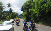 500 deux-roues pour le tere fa’a’ati ia Moorea