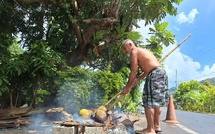 Nico Hioe, star du ‘uru à Vairao