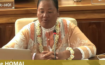 Odette Homai démissionne du Tavini