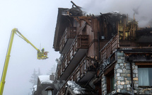 Incendie à Courchevel: le feu est circonscrit, six pompiers légèrement blessés