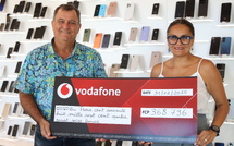 Un chèque pour continuer de lutter contre le cancer