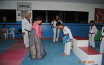 Commémoration de l'anniversaire de Maître Young Bo Chang, Pioneer du Taekwondo à Tahiti