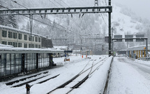 Un train régional déraille dans les Alpes suisses, cinq blessés