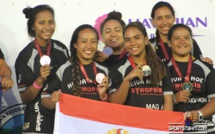 Va’a Sunshine Coast – J6: Une médaille d’argent pour les Juniors filles de Heiva a Hoe