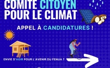 Appel à candidatures du Comité citoyen pour le climat