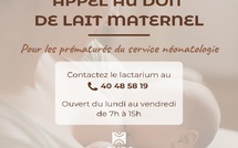 Le CHPF lance un appel urgent au don de lait maternel