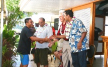 Cérémonie de remise de bons d’aides en matériaux