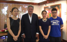 Bouissou reçoit la responsable des investissements du HNA Tourism Group Ltd