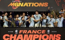 Six nations: le XV de France bat l'Angleterre 48-46 et remporte un deuxième Tournoi d'affilée