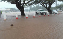 Grosses averses à Uturoa : les établissements scolaires les pieds dans l'eau