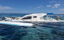 Le catamaran échoué à Tiaia retiré lundi