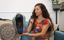 Faire "en fonction de la matière" : portrait de l'artiste Hedwich Haamouraa Lesca