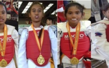 Taekwondo : H.V.M TKD no Faa'a a brillé en or comme les étoiles du drapeau de Faa'a