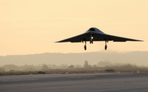 Premier vol public du drone de combat furtif européen Neuron