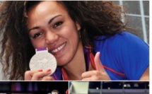 Anne-Caroline Graffe sur les banc des jeux olympiques à Rio