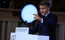 Du G7 à Versailles, la relation en (plaqué) or entre Macron et Trump