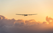 Première traversée de l'Atlantique en avion solaire