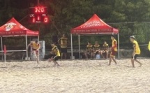 Beach soccer : Tereone remporte le choc face à Tikitama