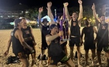 Beach rugby : Punaauia triomphe au bout du suspense face à Paea