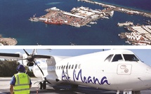 Le Port valide son apport de 225 millions à Air Moana