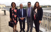 Egalité réelle : rencontre d'Edouard Fritch et Victorin Lurel 