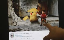 En Syrie, des Pokémons en larmes parmi les ruines