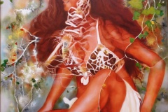 Sereine douceur (65x54cm).