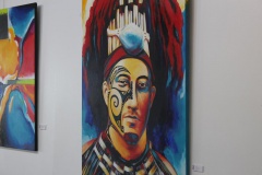 Exposition de Nathalie Euryale salle Muriavai.