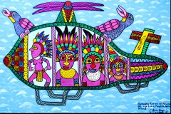 Tiré du livre Le Trottoir magique du clan Kauage paru chez Au Vent des îles.