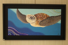 Toile d'Isabelle Luria.