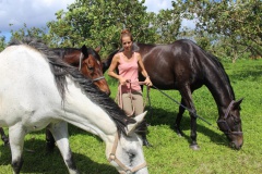 Jessica Deschamps à Mataiea.