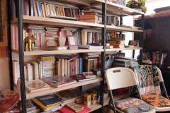 La bibliothèque du centre.