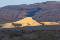 Vue sur Eurêka Dunes.