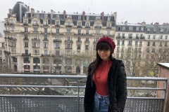 À Paris en attendant les répétitions.