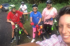 Une famille en pleine forme